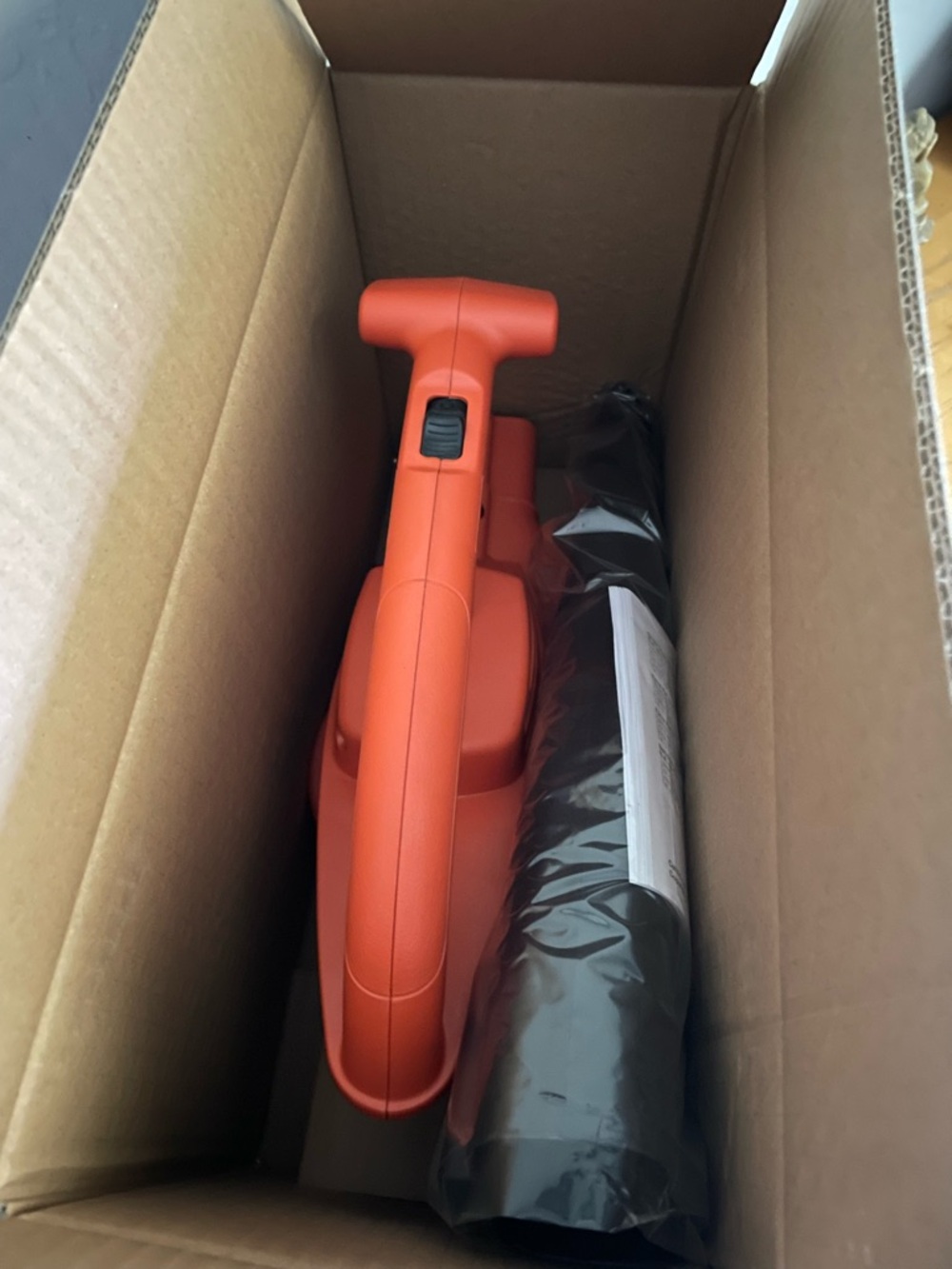 Black & Decker Orange and Black Corded Handheld Leaf Blower - Picture 7 of 7